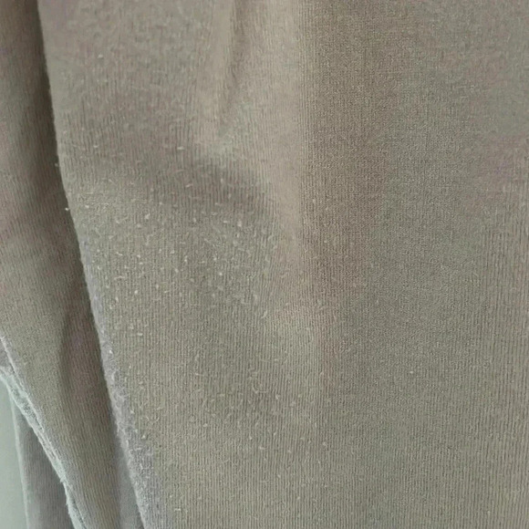 [L]Babaton  LS Tan V Neck Pullover Sweater viscose Blend - Picture 4 of 9
